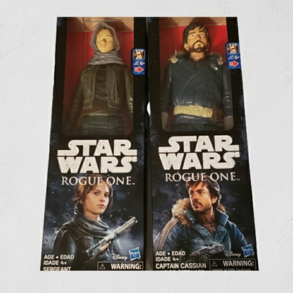 2) Star Wars ROGUE ONE Dolls Includes  Seargant Jy